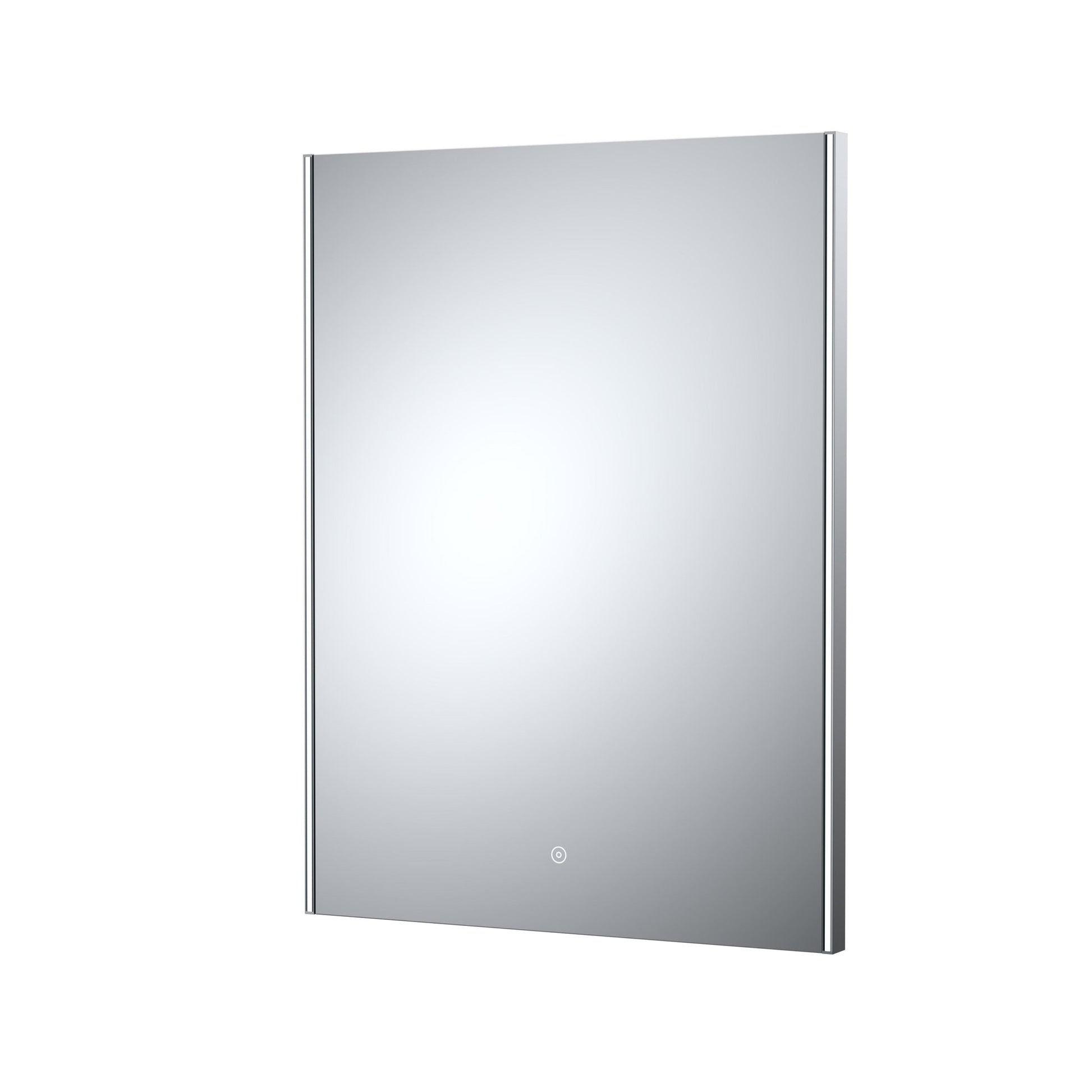 Nui Led Touch Sensor 800 X 600 Ambient Touch Sensor Mirror Contemporary Silver Aluminium 800x600x33mm - JJ Building Materials