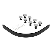 Nui Leg Sets And Plinths Leg Set Suitable For 1000 - 1200 Quad & Offset Trays Contemporary Grey Slate ABS 12x1000x12mm - JJ Building Materials