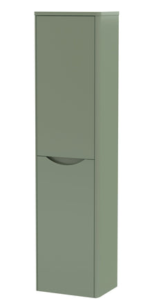 Nui Lunar 350mm Tall Unit Contemporary Satin Green MFC Painted Matt 1392x356x253mm - JJ Building Materials