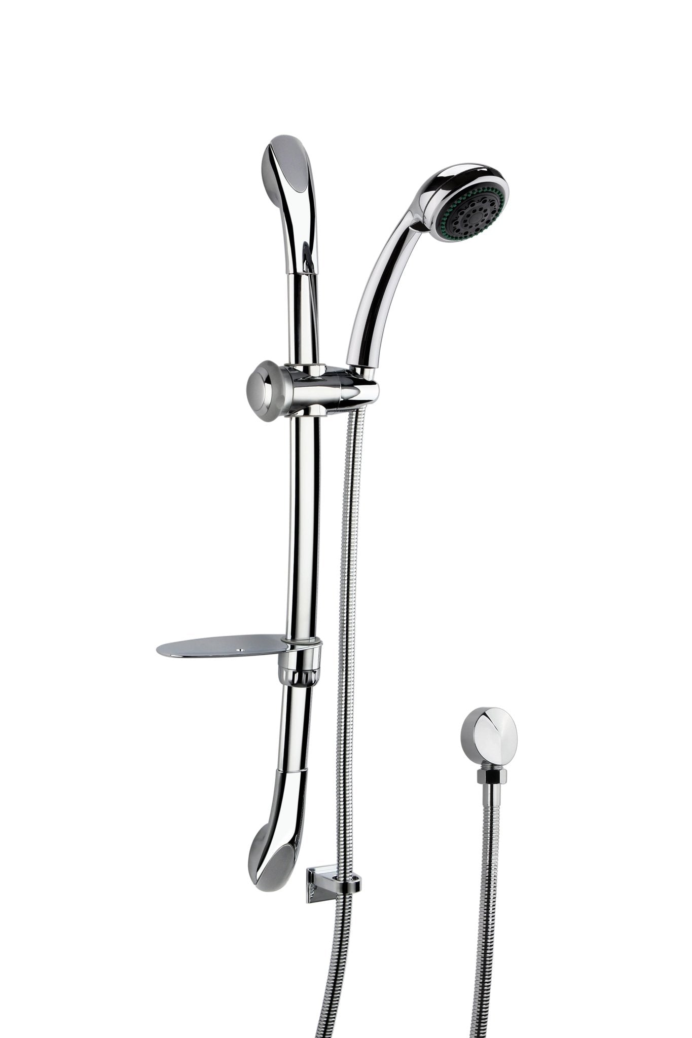 Nui Luxury Slide Rail Kit Contemporary Chrome Brass ABS 680x215x315mm - JJ Building Materials