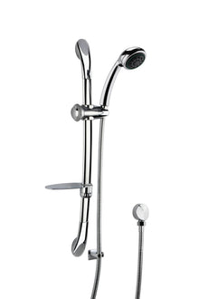 Nui Luxury Slide Rail Kit Contemporary Chrome Brass ABS 680x215x315mm - JJ Building Materials