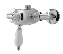Nui Manual Shower Valve Traditional Chrome Brass 35x150x135mm - JJ Building Materials