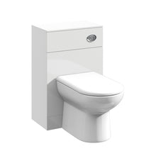 Nui Mayford 500mm Wc Unit Contemporary Gloss White MFC Painted Gloss 766x500x330mm - JJ Building Materials