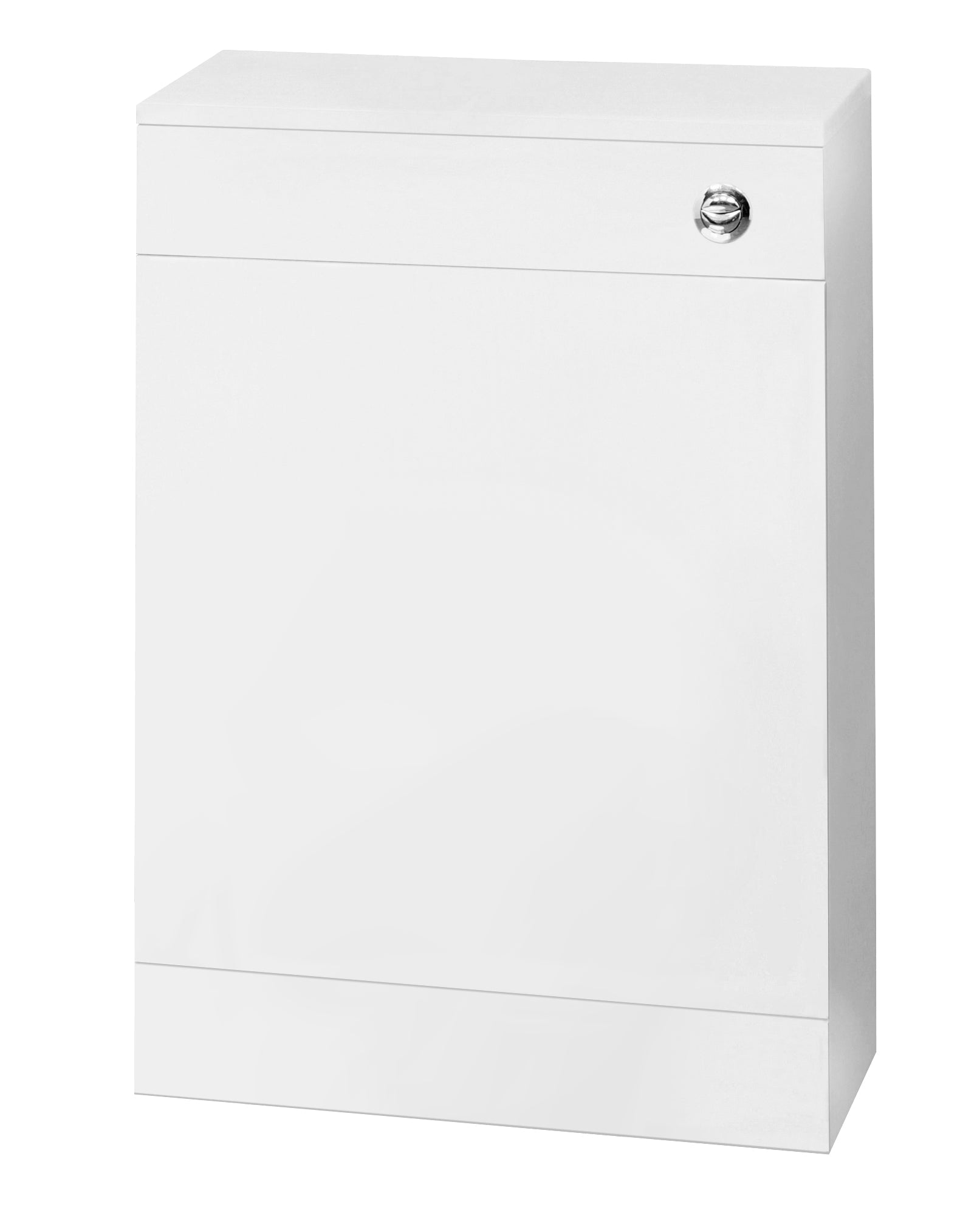 Nui Mayford 500mm Wc Unit Including Concealed Cistern Contemporary White MFC Painted Gloss 770x500x202mm - JJ Building Materials