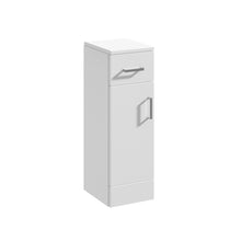 Nui Mayford Cupboard Contemporary Gloss White MFC Painted Gloss 766x250x300mm - JJ Building Materials
