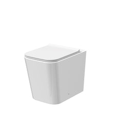 Nui Orlen Rimless Btw Pan & Soft Close Seat Contemporary White Vitreous China 408x346x530mm - JJ Building Materials