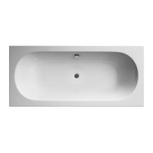 Nui Otley Round Double Ended Bath 1800 X 800mm Contemporary White Acrylic - JJ Building Materials