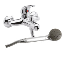 Nui Pair Of Wall Mounted Couplings Contemporary Chrome Brass 65x65x25mm - JJ Building Materials
