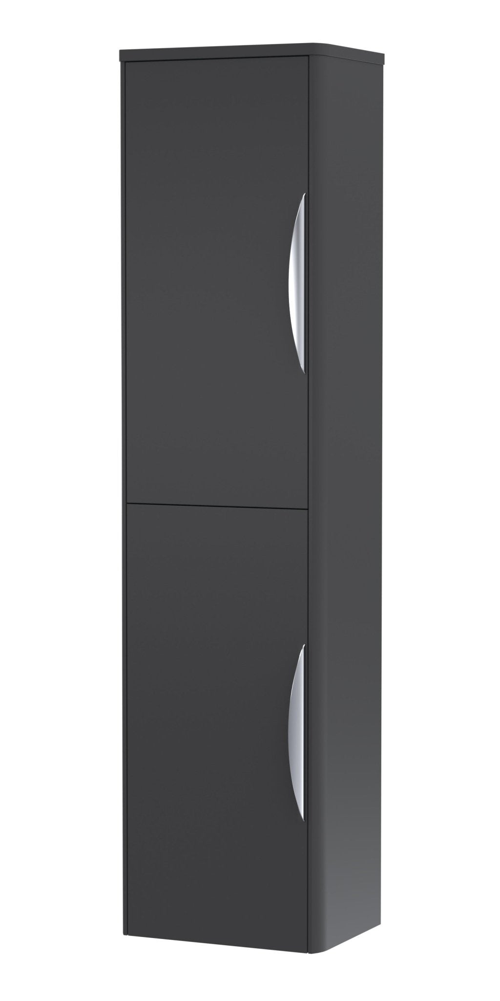 Nui Parade 350mm Tall Unit Contemporary Soft Black MFC Painted Matt 1399x356x253mm - JJ Building Materials
