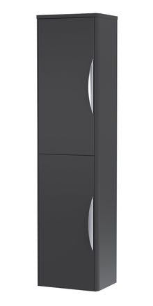 Nui Parade 350mm Tall Unit Contemporary Soft Black MFC Painted Matt 1399x356x253mm - JJ Building Materials