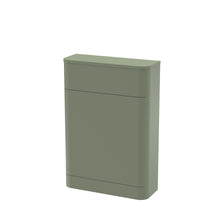 Nui Parade 550mm Wc Unit Contemporary Satin Green MFC Painted Matt 800x550x205mm - JJ Building Materials
