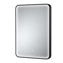 Nui Pictor Black Frame Led Mirror - 700 X 500mm Contemporary Aluminium 700x500x47mm - JJ Building Materials