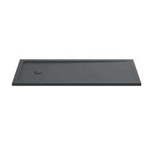 Nui Rectangular Trays Bath Replacement Shower Tray 1700 X 700mm Contemporary Grey Slate Acrylic Capped ABS Caco3 And Pu - JJ Building Materials