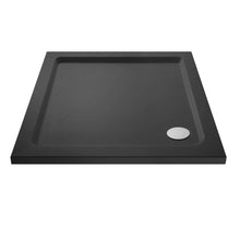 Nui Rectangular Trays Rectangular Shower Tray 1200 X 760mm Contemporary Grey Slate Acrylic Capped ABS Caco3 And Pu - JJ Building Materials