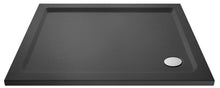 Nui Rectangular Trays Rectangular Shower Tray 1200 X 800mm Contemporary Grey Slate Acrylic Capped ABS Caco3 And Pu - JJ Building Materials