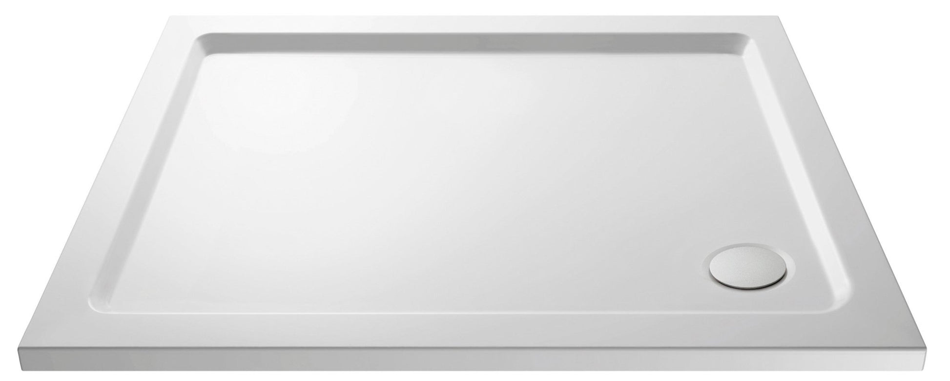 Nui Rectangular Trays Rectangular Shower Tray 1200 X 900mm Contemporary White Acrylic Capped ABS Caco3 And Pu - JJ Building Materials