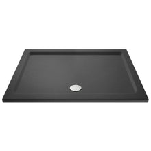 Nui Rectangular Trays Rectangular Shower Tray 1800 X 900mm Contemporary Grey Slate Acrylic Capped ABS Caco3 And Pu - JJ Building Materials