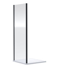 Nui Rene 1900 X 700mm Side Panel Contemporary Matt Black Aluminium 1900x690x31mm - JJ Building Materials