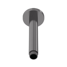 Nui Round Ceiling Arm 150mm Contemporary Brushed Pewter Brass 150x63x63mm - JJ Building Materials