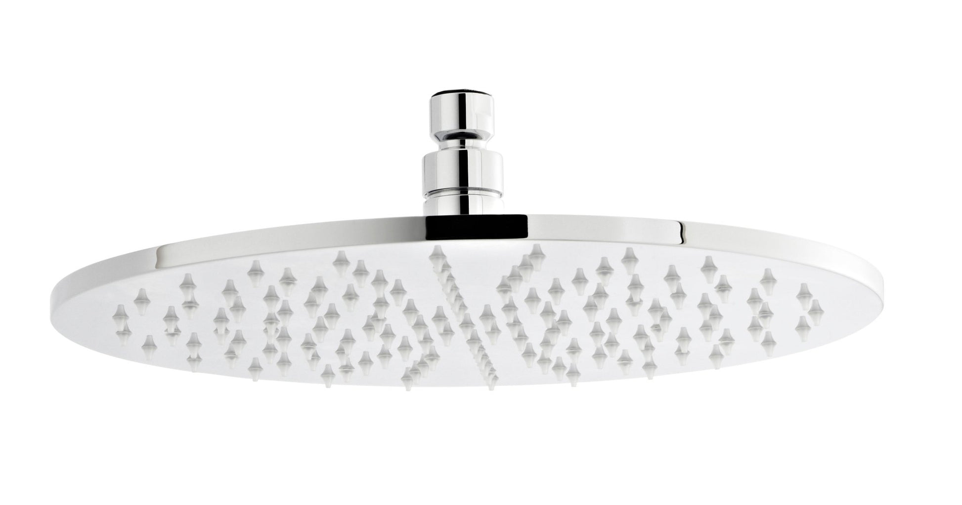 Nui Round Led Fixed Head Contemporary Chrome Brass 58x300x300mm - JJ Building Materials