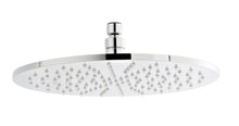 Nui Round Led Fixed Head Contemporary Chrome Brass 58x300x300mm - JJ Building Materials