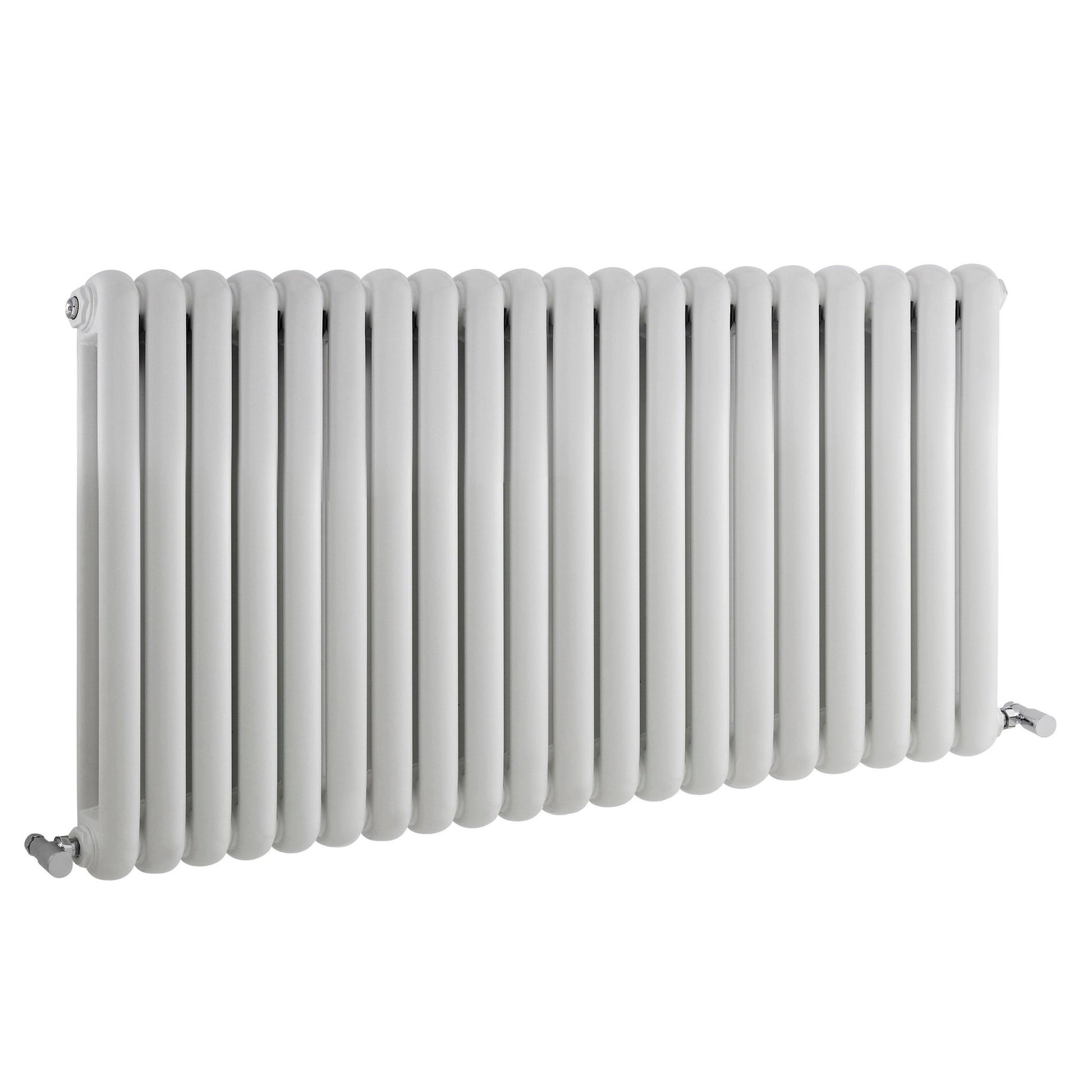 Nui Salvia Designer Radiator Contemporary White Steel 635x1223x80mm - JJ Building Materials