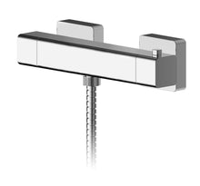 Nui Sanford Thermostatic Bar Valve Contemporary Chrome Brass ABS 55x261x65mm - JJ Building Materials