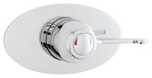 Nui Sequential Thermostatic Shower Valve Contemporary Chrome Brass 110x205x152mm - JJ Building Materials
