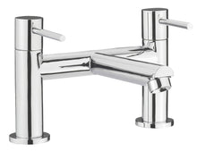 Nui Series Two Bath Filler Contemporary Chrome Brass 142x226x146mm - JJ Building Materials
