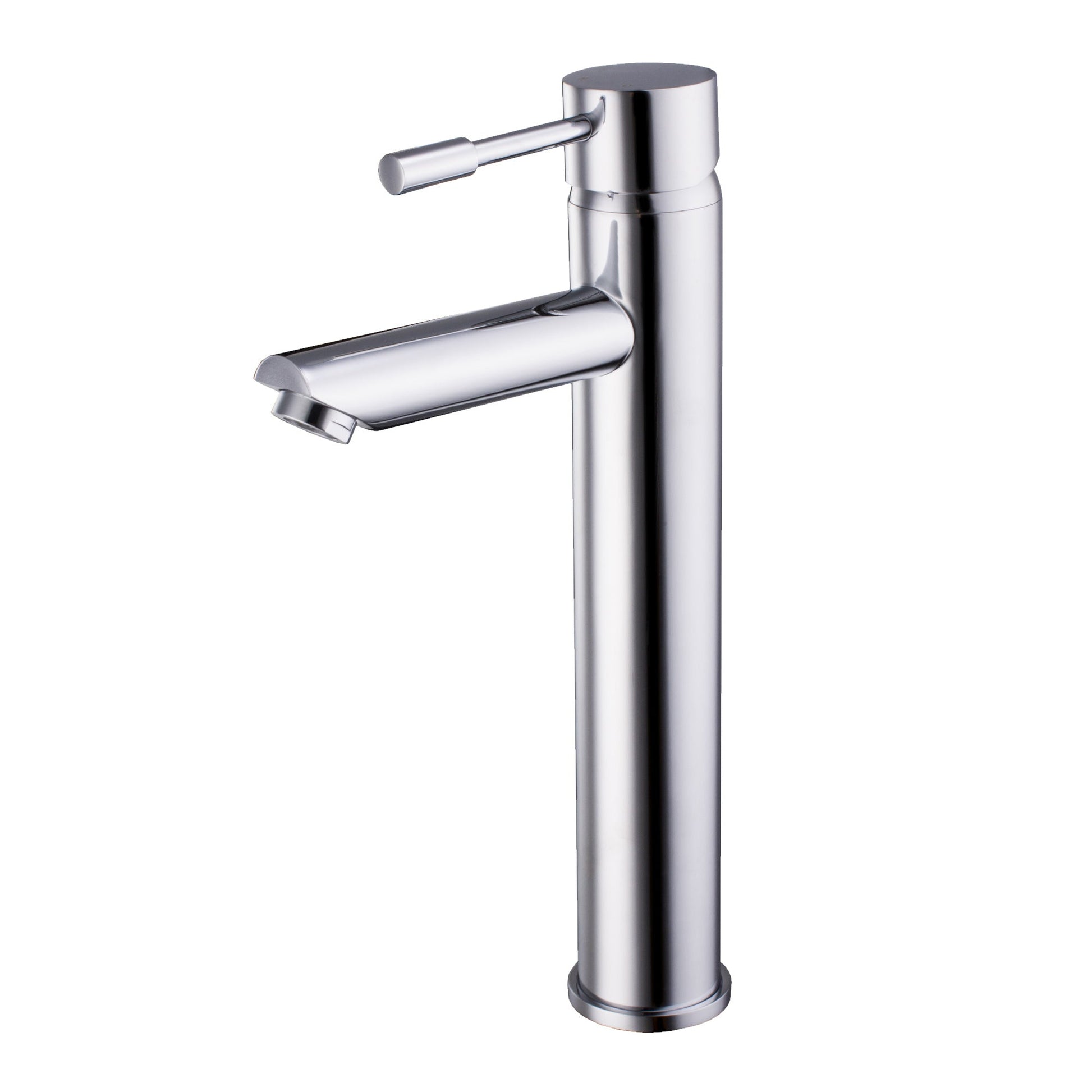 Nui Series Two High Rise Mixer Contemporary Chrome Brass,plastic 300x52x156mm - JJ Building Materials
