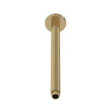 Nui Shower Arms Ceiling - mounted Arm Contemporary Brushed Brass Brass 380x60x60mm - JJ Building Materials