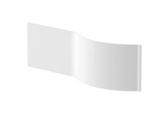 Nui Shower Bath Front Panel (1600mm) Contemporary White Acrylic 510x1600x170mm - JJ Building Materials