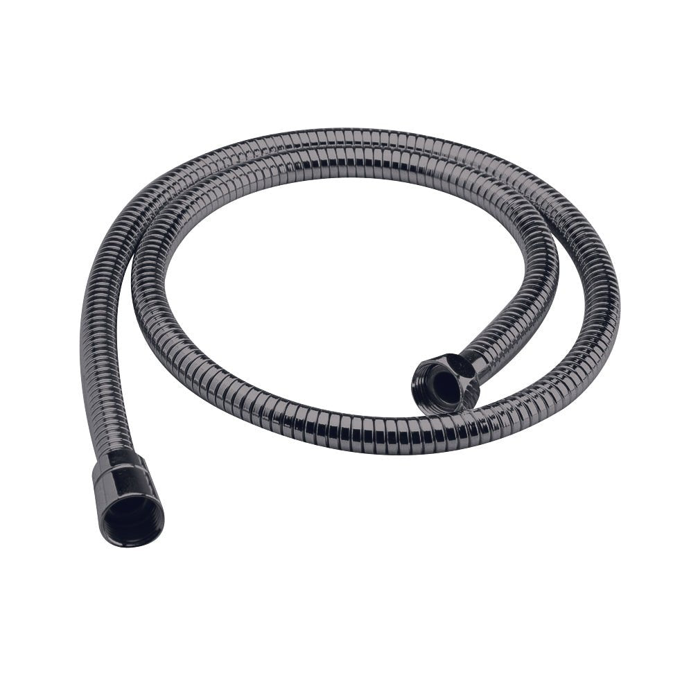 Nui Shower Flex Contemporary Brushed Pewter Brass 1500x15x15mm - JJ Building Materials