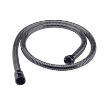Nui Shower Flex Contemporary Brushed Pewter Brass 1500x15x15mm - JJ Building Materials