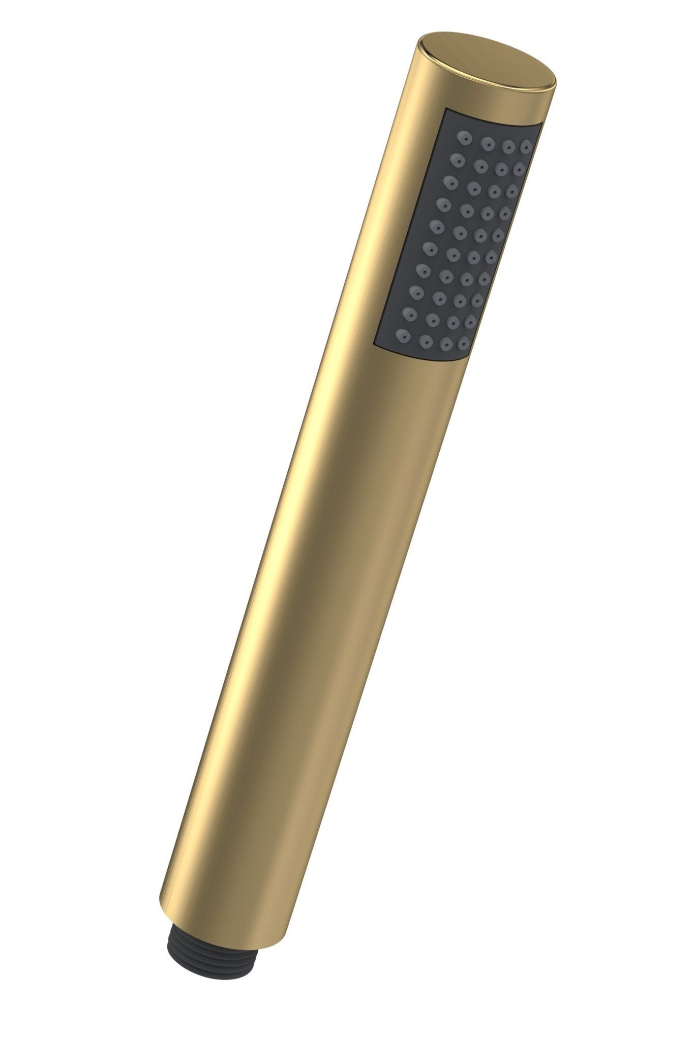 Nui Shower Parts Easy - clean Handset Contemporary Brushed Brass ABS 210x30x30mm - JJ Building Materials