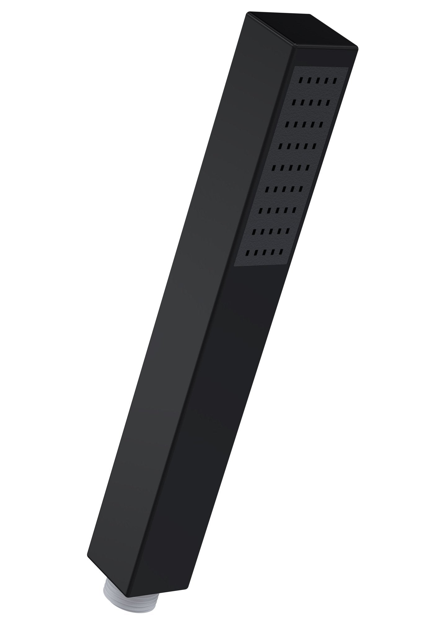 Nui Shower Parts Minimalist Handset Contemporary Matt Black ABS 231x28x28mm - JJ Building Materials