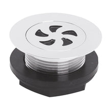 Nui Shower Tray Wastes Easyclean Shower Tray Waste Contemporary Chrome Brass 74x74x45mm - JJ Building Materials