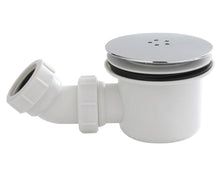 Nui Shower Tray Wastes Fast Flow Shower Waste Contemporary Chrome Polypropylene 99x116x116mm - JJ Building Materials