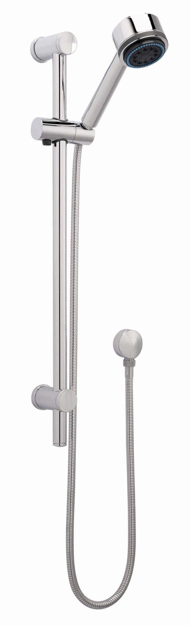 Nui Slide Rail Kit Contemporary Chrome Brass ABS 660x25x81mm - JJ Building Materials