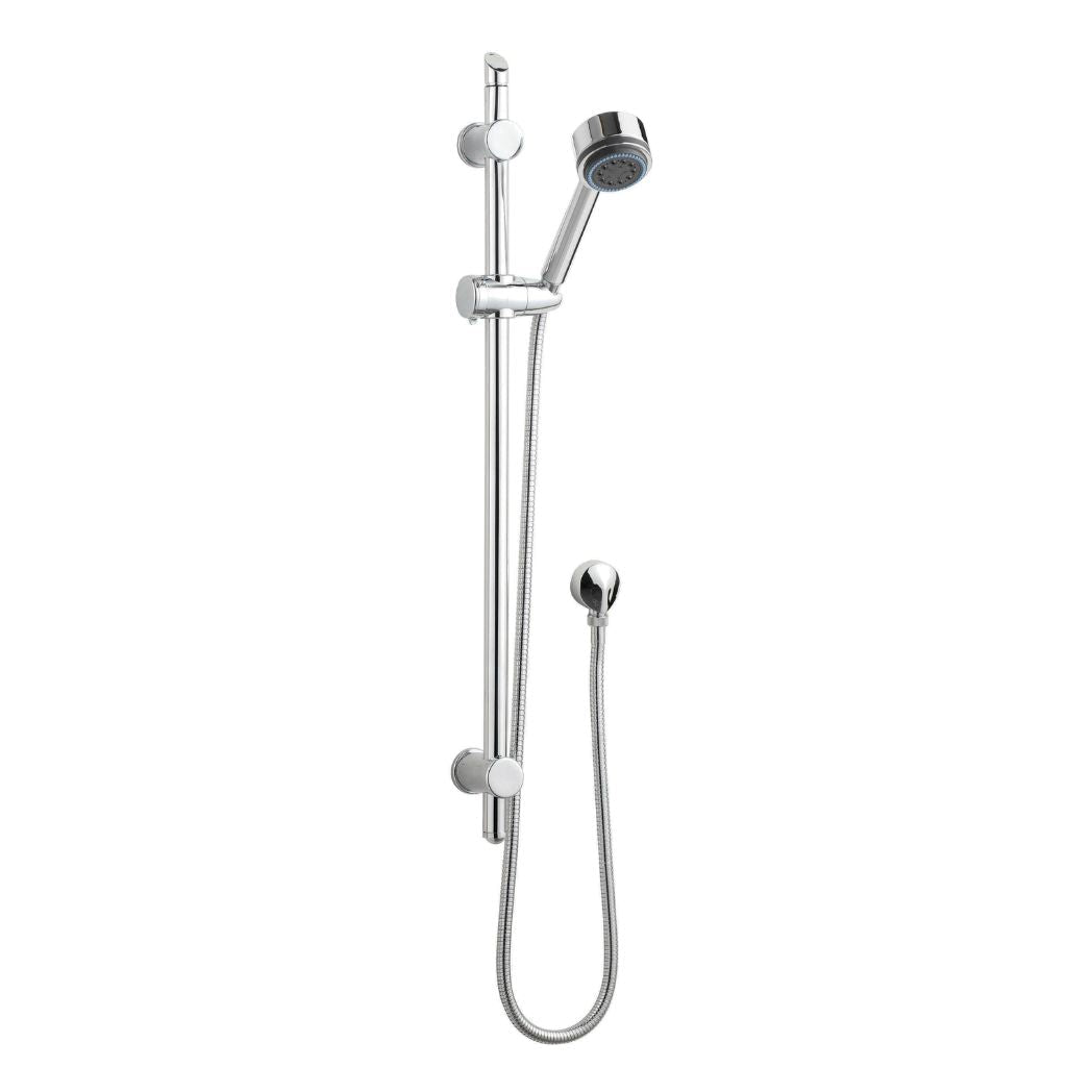 Nui Slide Rail Kit Contemporary Chrome Brass ABS 740x140x76mm - JJ Building Materials