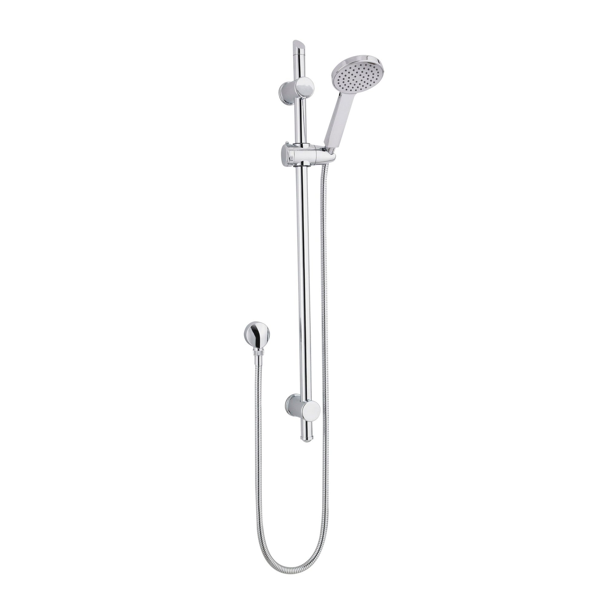 Nui Slide Rail Kit Contemporary Chrome Brass ABS - JJ Building Materials