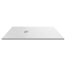 Nui Slim Rectangular Trays Rectangular Shower Tray 1600 X 900mm Contemporary White Slate Acrylic Capped ABS Caco3 And Pu - JJ Building Materials