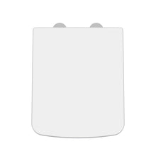 Nui Soft Close Toilet Seat Contemporary White Stainless Steel Nylon,urea 53x358x435mm - JJ Building Materials