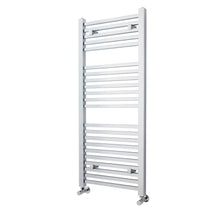 Nui Square Ladder Rail Contemporary Chrome Steel 1200x500x40mm - JJ Building Materials