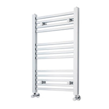 Nui Square Ladder Rail Contemporary Chrome Steel 800x500x40mm - JJ Building Materials