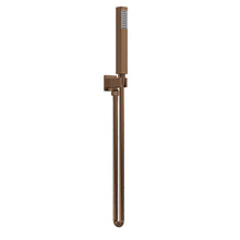 Nui Square Outlet Elbow, Parking Bracket & Kit Contemporary Brushed Bronze ABS,brass 1700x25x55mm - JJ Building Materials
