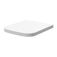 Nui Square Wrapover Seat Contemporary White Stainless Steel Nylon,urea 33x362x420mm - JJ Building Materials