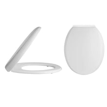 Nui Standard Soft Close Toilet Seat Contemporary White Polypropylene 60x362x448mm - JJ Building Materials