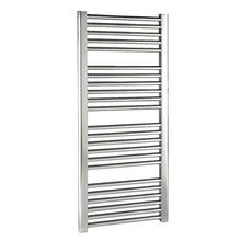 Nui Straight Ladder Rail Contemporary Chrome Steel 1150x500x30mm - JJ Building Materials