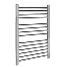 Nui Straight Ladder Rail Contemporary Chrome Steel 700x500x30mm - JJ Building Materials